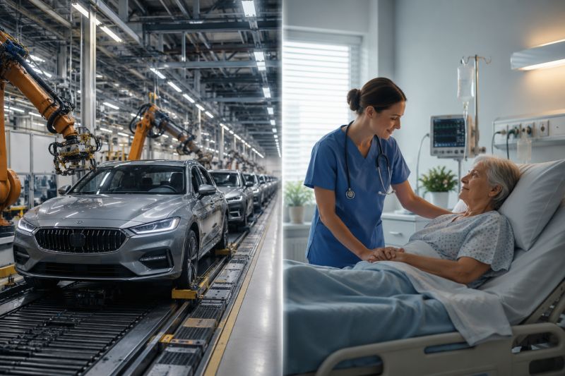 Lean- Wollen wir Fließband- Medizin?  - 1 - Serie in 3 Teilen