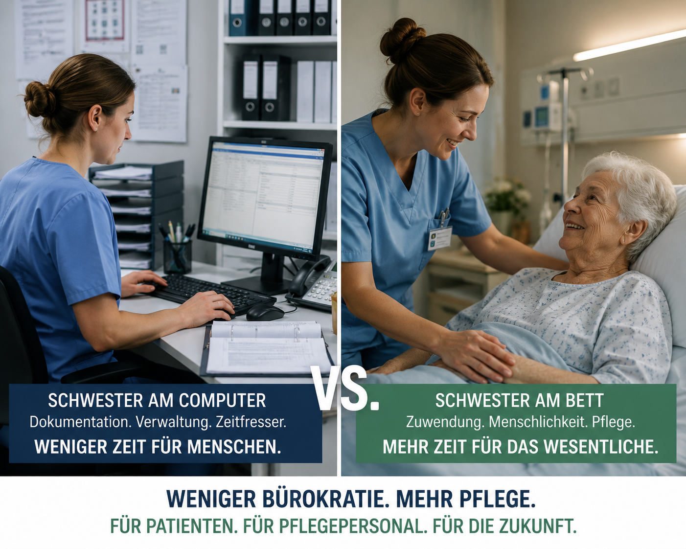 Was braucht die Pflege 2026 wirklich?Pflege 2026 braucht mehr als politische Versprechen.